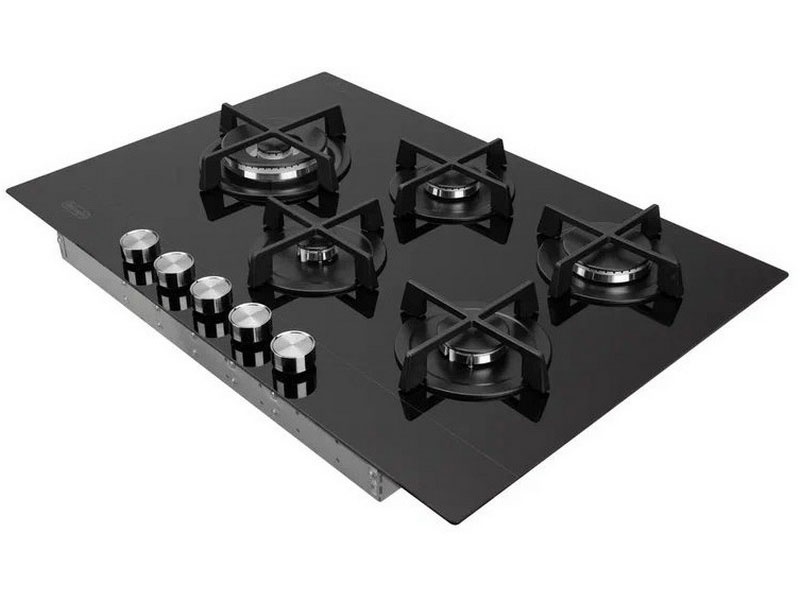 Газовая варочная панель De’Longhi NSL 575D NCM RUS 75 см, 5 конфорок электроподжиг газконтроль, черный фото 10