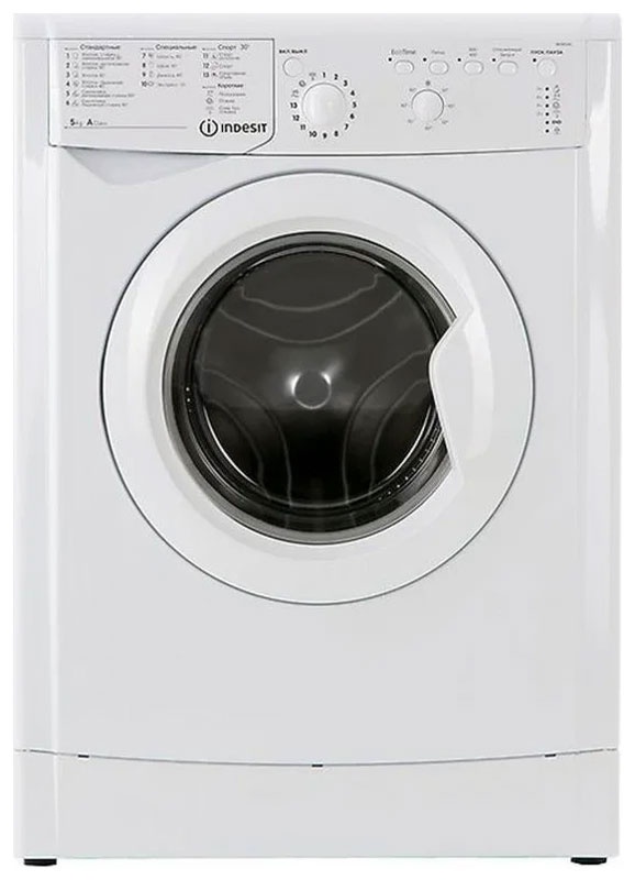 Стиральная машина Indesit IWSB 5085 автомат 5 кг, белый фото 1