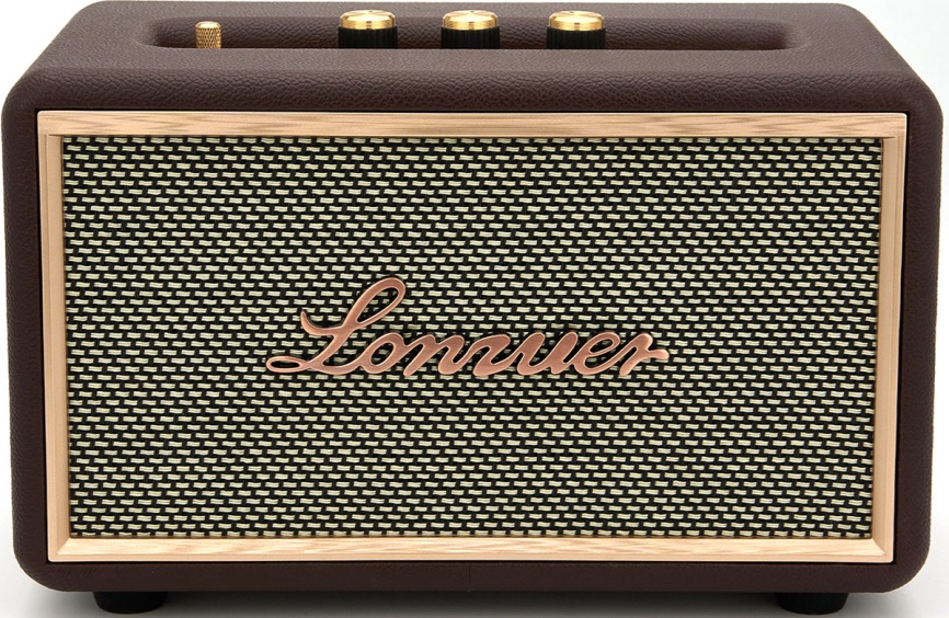 Портативная колонка Lonzuer Dream, коричневый фото 2