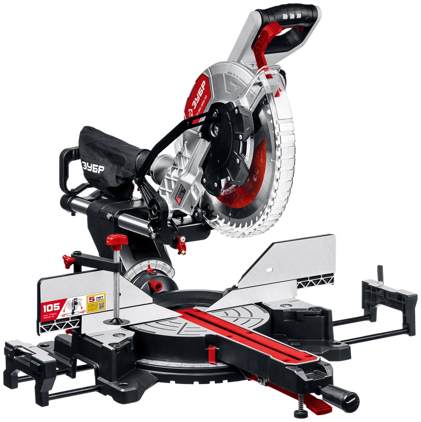 Торцовочная пила Зубр ЗПТ-305-1800 ПЛ фото 1