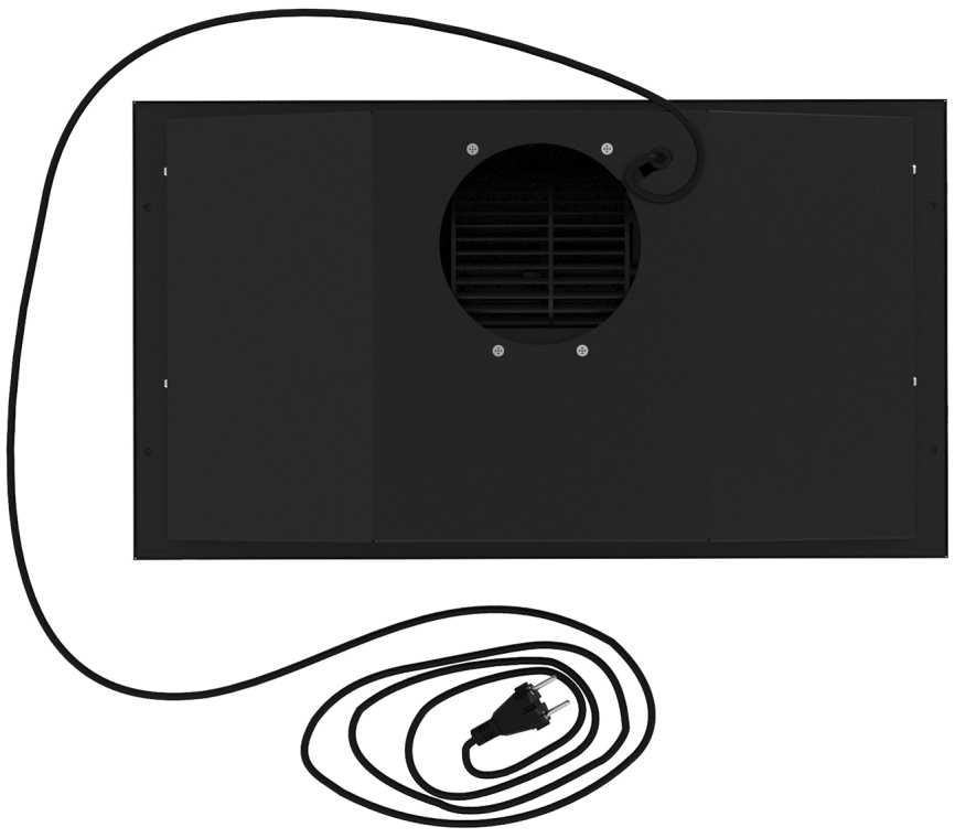 Вытяжка Elikor Вытяжка кухонная Elikor 52П-400-П3Д, врезной блок, черный/черный фото 4