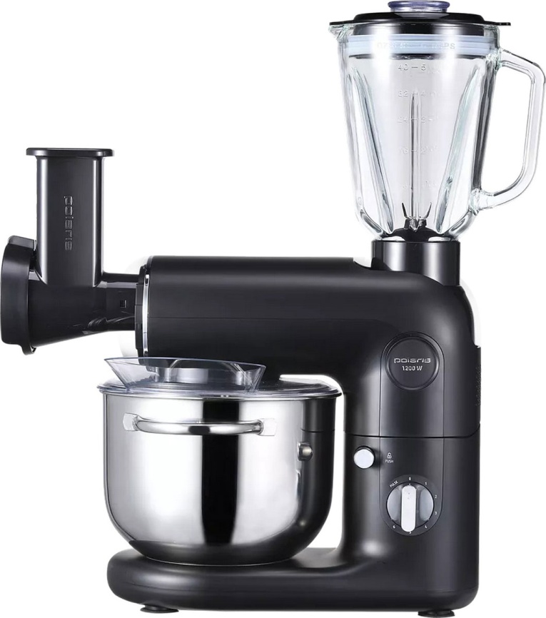 Кухонная машина Polaris PKM 1206, черный фото 2