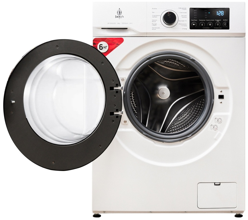 Стиральная машина Jacky's JW S0602B автомат 6 кг, белый фото 2