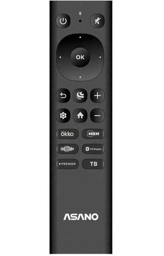 Телевизор Asano 43LU5030T, 43 дюйма, 4K Ultra HD, смарт ТВ, Салют ТВ, черный фото 5