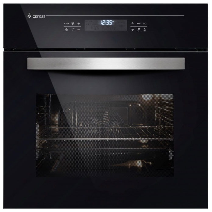 Электрический духовой шкаф Gefest ЭДВ ДА 622-04 А 59 см, 55 л, гриль и конвекция, черный фото 1