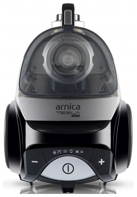 Пылесос напольный Arnica Tesla Premium с циклонным фильтром, серебристый фото 2
