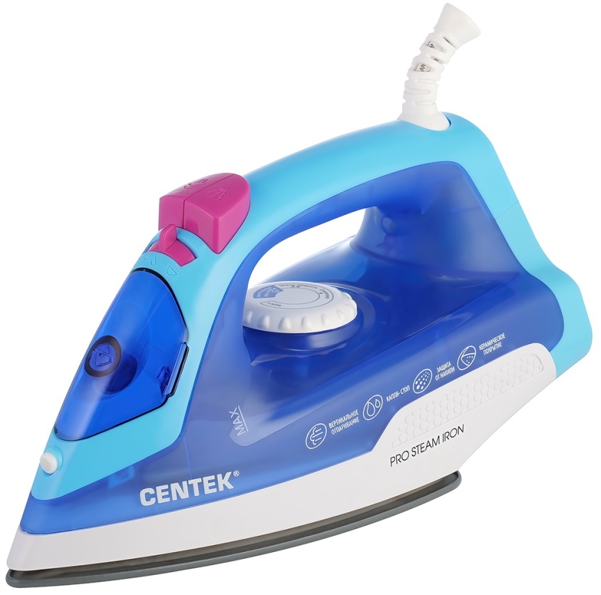 Утюг Centek CT-2348 BLUE фото 1