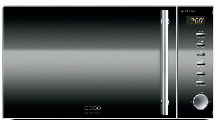 Микроволновая печь - СВЧ Caso MG 20 Menu Black, таймер, гриль фото 1