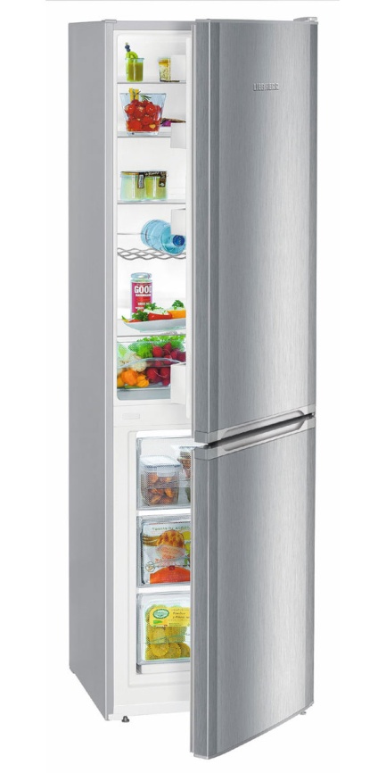 Двухкамерный холодильник Liebherr CUele 3331-26 001, серебристый фото 5