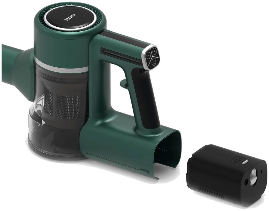 Пылесос вертикальный Haier Вертикальный беспроводной пылесос Haier HVC400HE с турборежимом фото 2