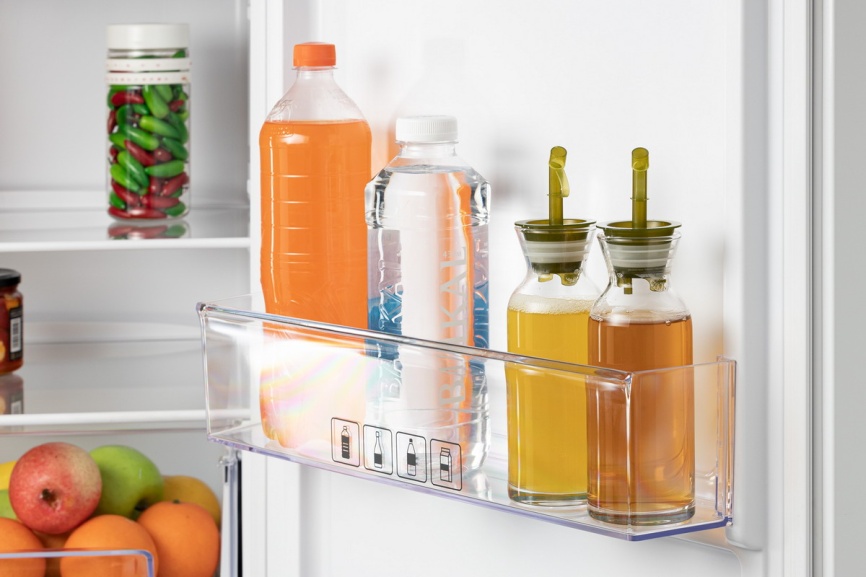 Двухкамерный холодильник NordFrost NRB 122 E, бежевый фото 3