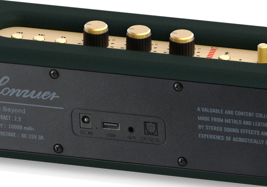 Портативная колонка Lonzuer Beyond, зеленый фото 3