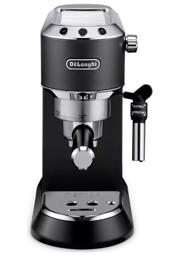 Кофеварка De’Longhi EC 685.BK, рожковая, съемный поддон, черная фото 2