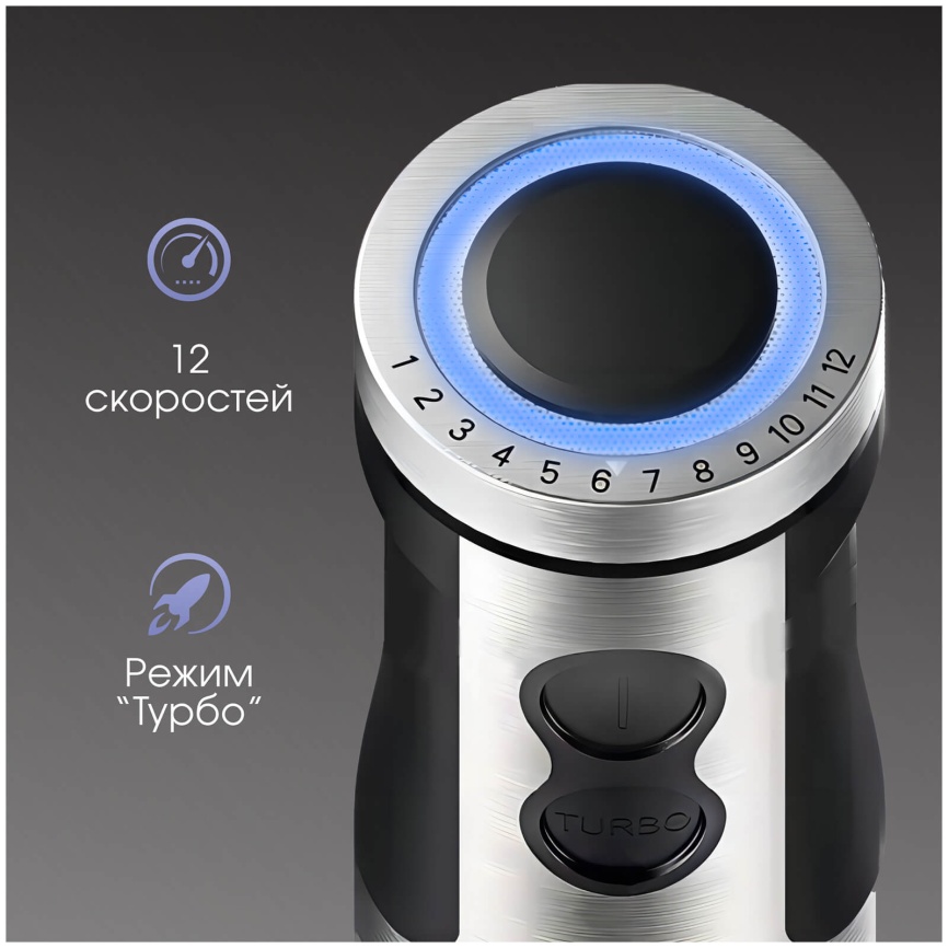 Погружной блендер Zigmund & Shtain BH-347 M фото 8