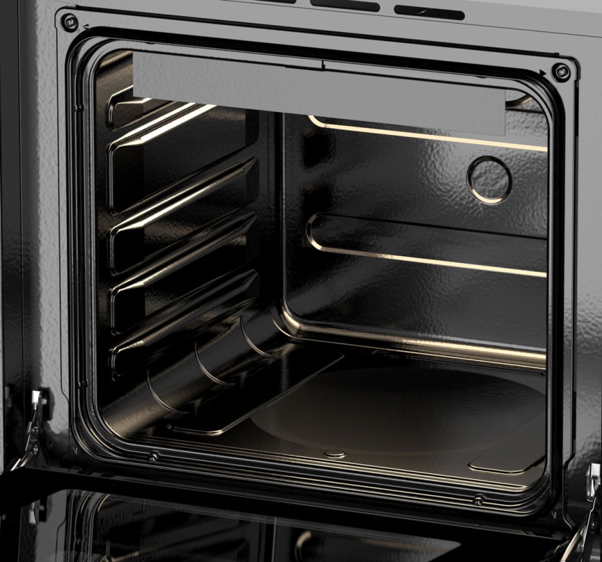 Электрический духовой шкаф Darina 1U BDE111 701 W 59 см, 50 л гриль конвекция, белый фото 7