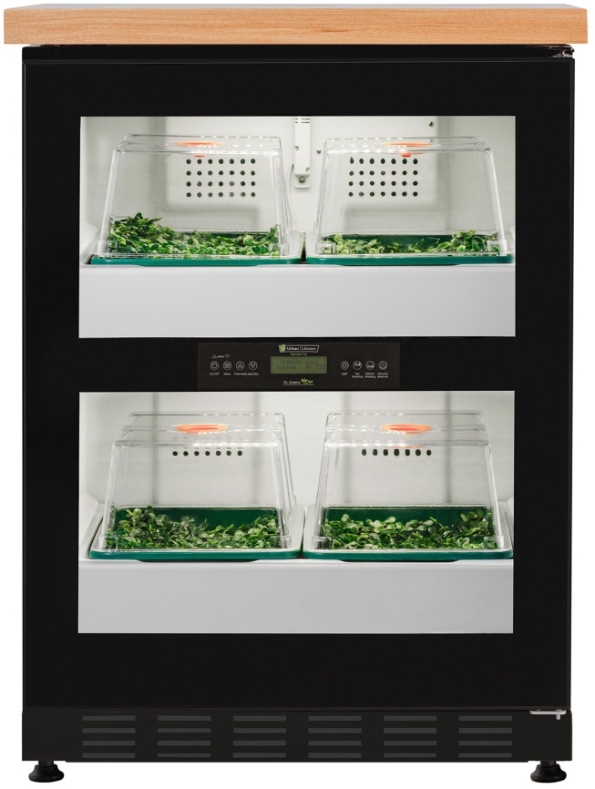Шкаф для выращивания микрозелени Urban Cultivator Dr.Greens Residential-1, черный (9003S) фото 3