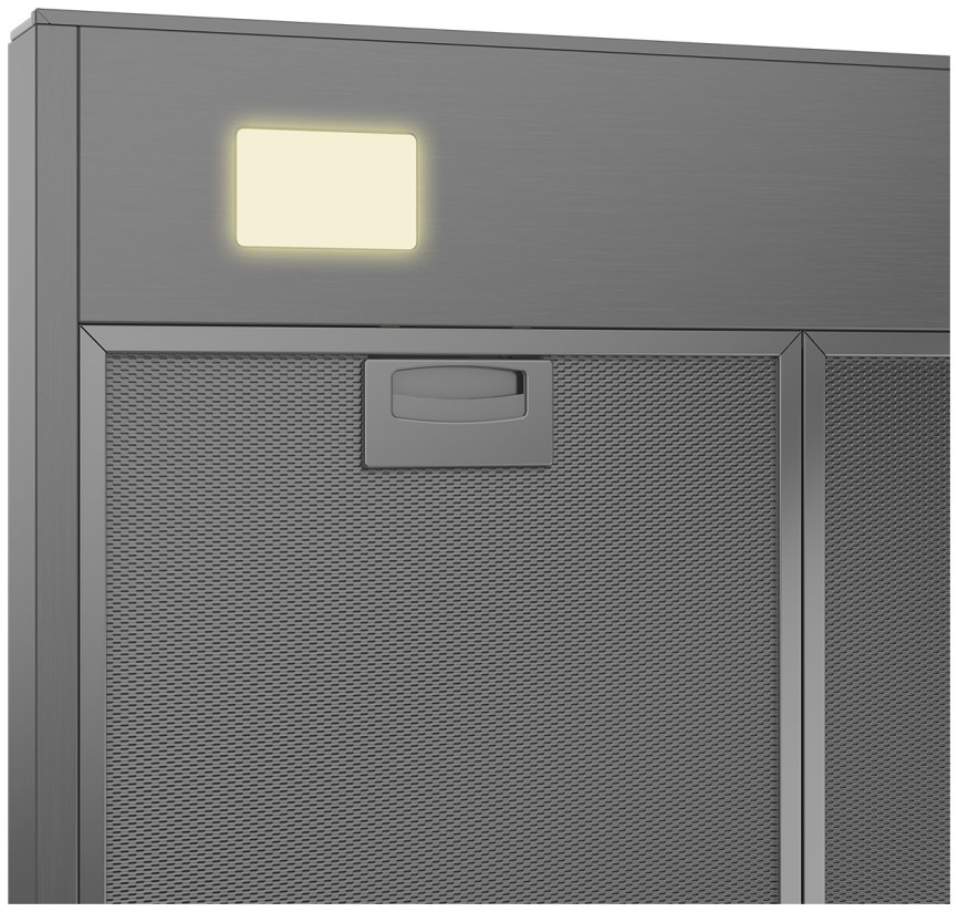 Вытяжка Grundig GDKP2464BBSC, сенсорное управление, 710м3/ч, черная фото 5