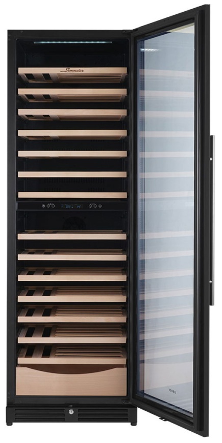 Винный шкаф Libhof SMD-110 slim black фото 3