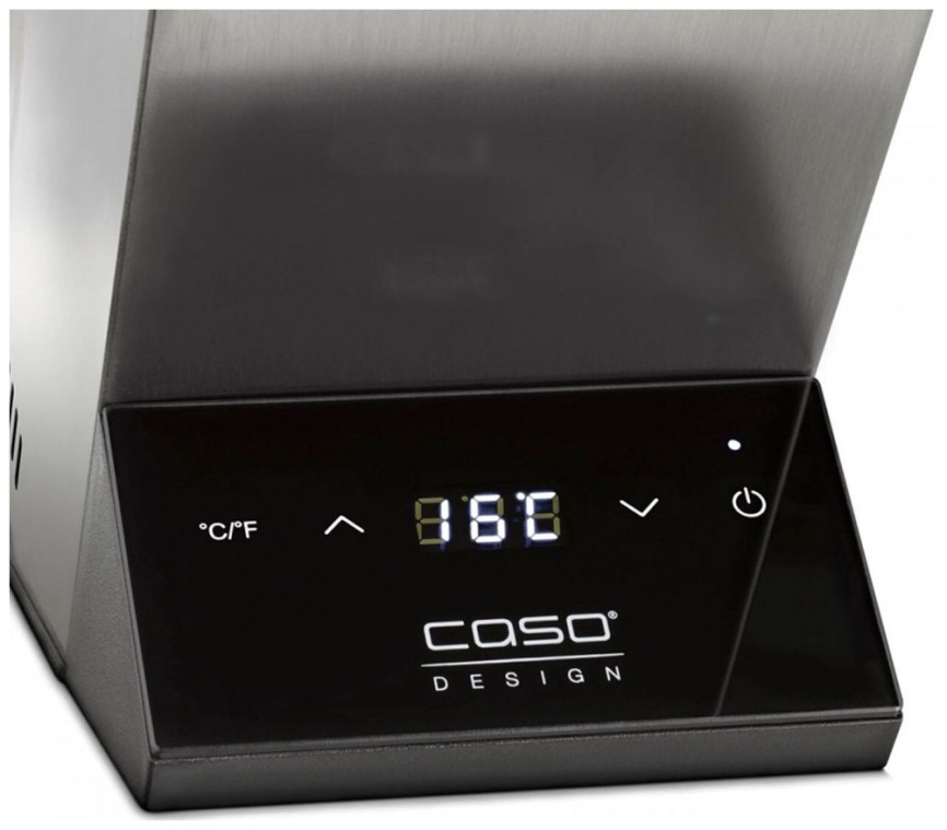 Охладитель бутылок Caso WineCase One Inox, 5-15 градусов, для 1 бутылки фото 3