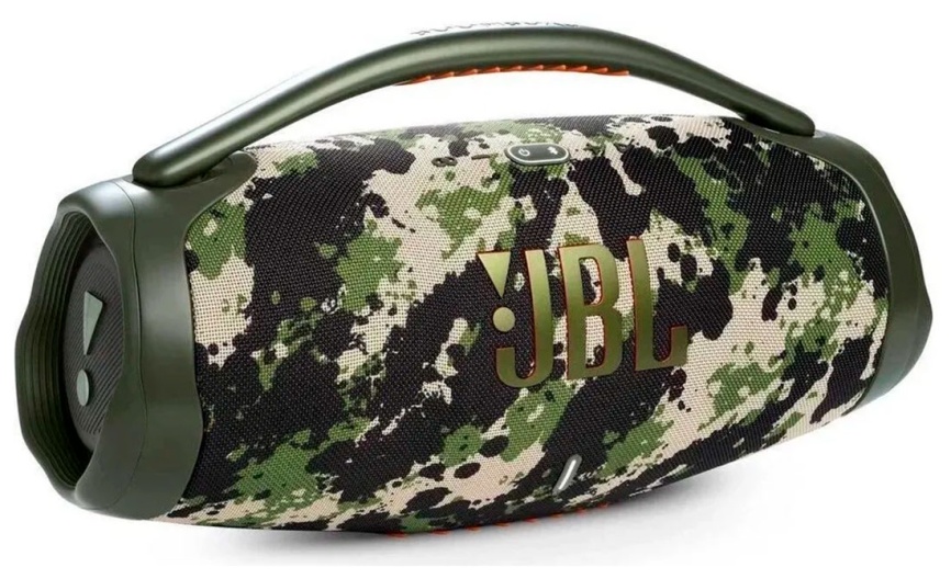 Портативная акустика JBL BOOMBOX3SQUADUK, хаки фото 1