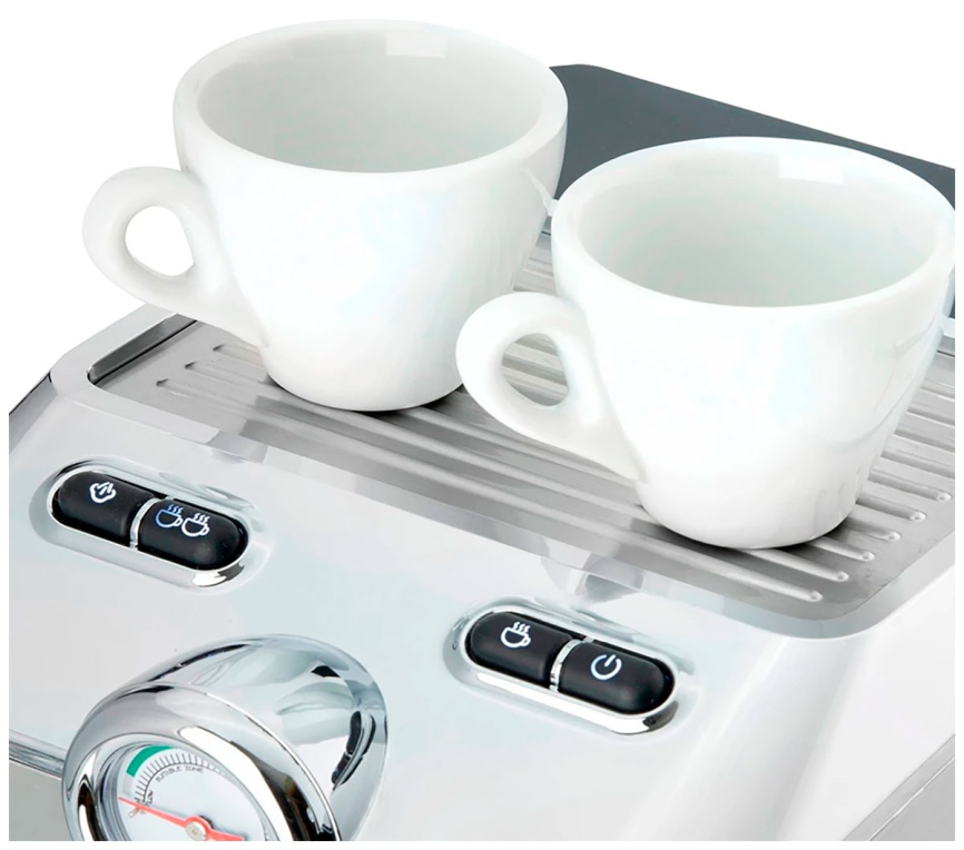 Кофеварка Caso Espresso Gourmet, манометр, 19 бар, нержавеющая сталь фото 7