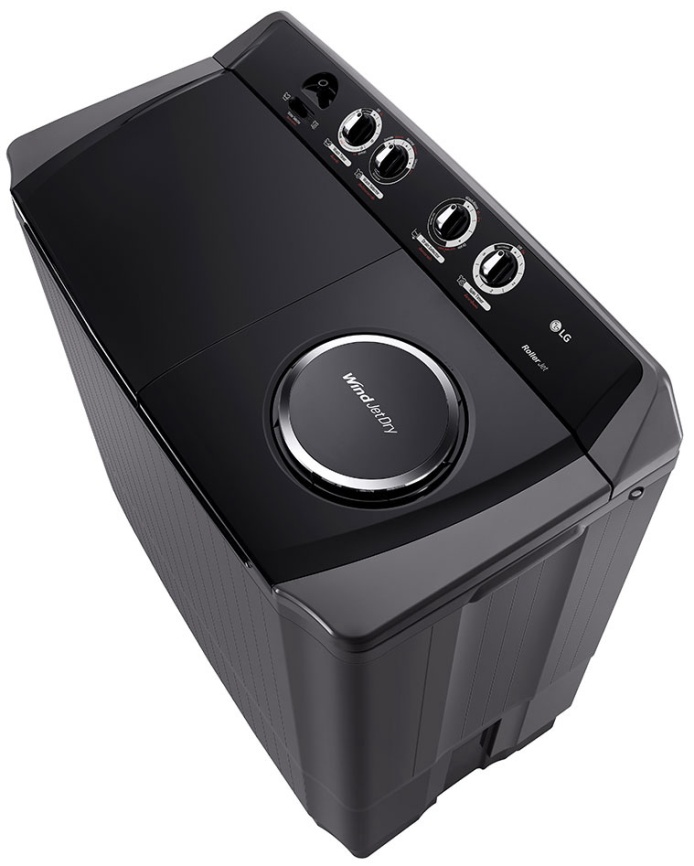 Активаторная стиральная машина LG P861RONT 7 кг, графит фото 5