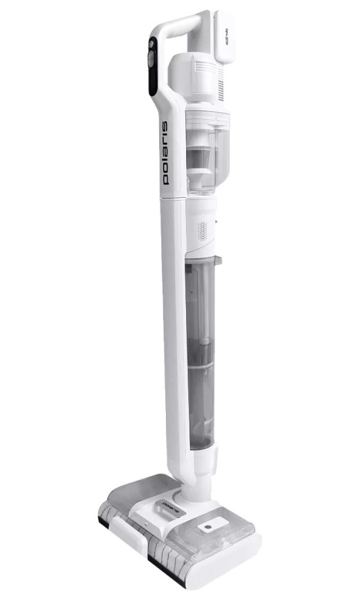 Беспроводной моющий пылесос Polaris PVCW 8090 белый фото 2