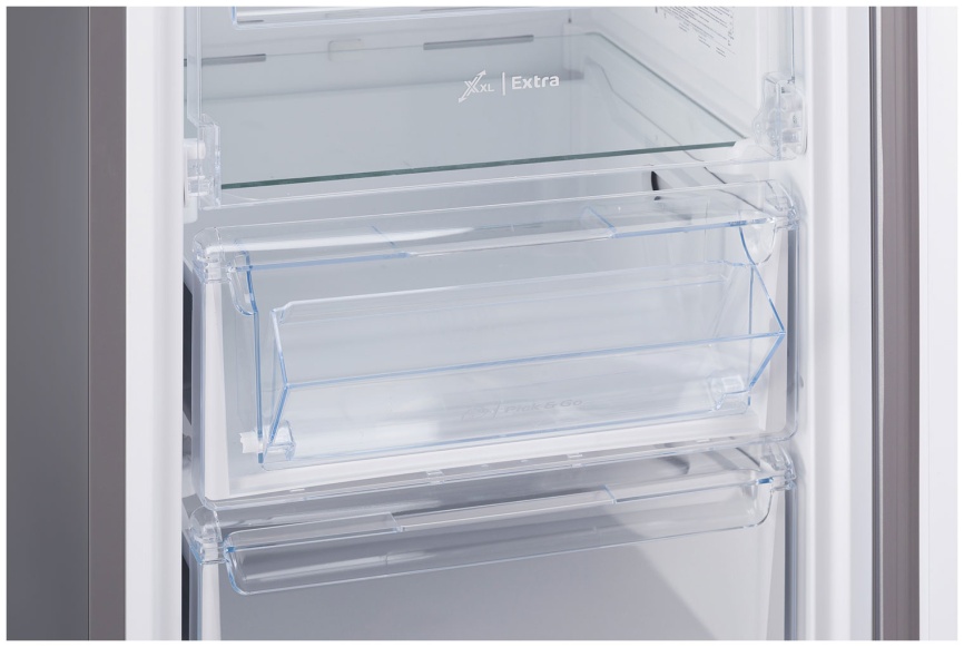 Морозильник Indesit DFZ 5175 G No Frost A+ 250 л, серый металлик фото 6