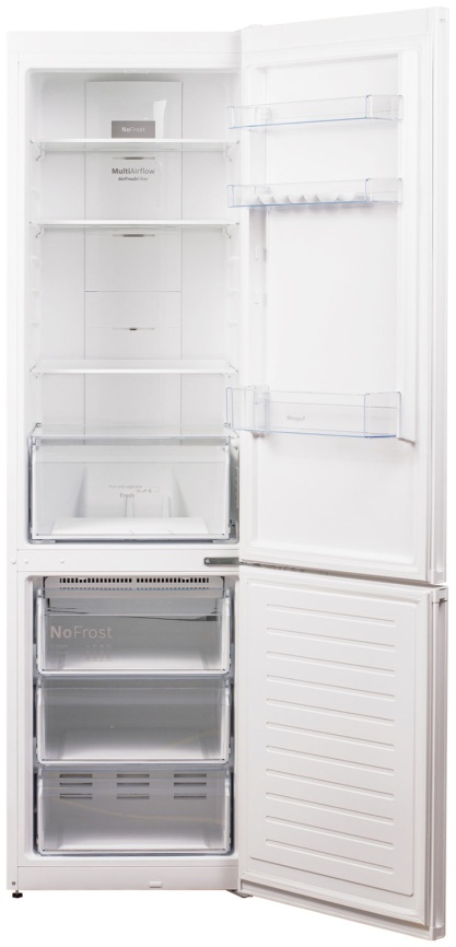 Двухкамерный холодильник Weissgauff CBN2WB1W2 фото 5