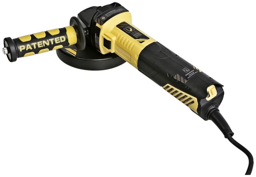 Угловая шлифовальная машина (болгарка) Hanskonner HAG16125BE, 125 мм, 1600 Вт, 3000-10000 об/мин, бесщеточная фото 2