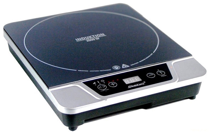 Настольная плита Steba IK 23 28 см, 1 конфорка, черный фото 3