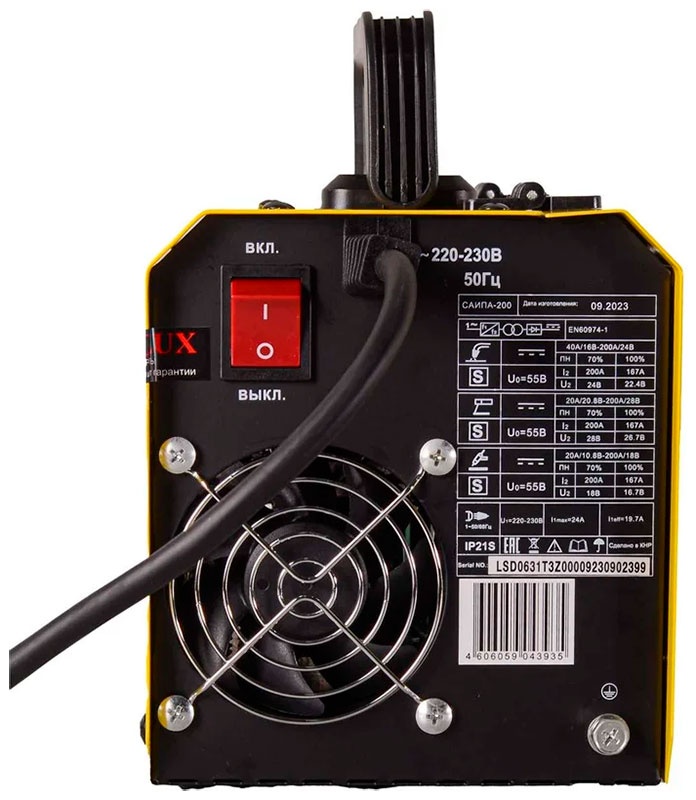 Сварочный полуавтомат Ресанта САИПА-200 3в1 Eurolux фото 5