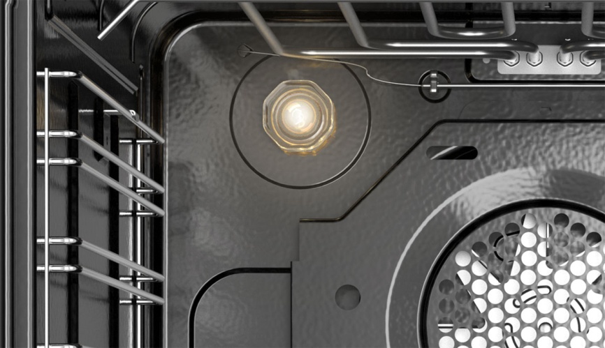 Электрический духовой шкаф Darina 0U5 BDE112 705 X 59 см, 65 л гриль конвекция, серебристый фото 10