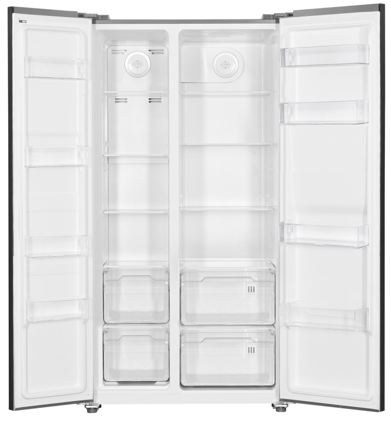 Холодильник Side-by-Side Kraft KF-MS5701XI No frost, серый фото 2