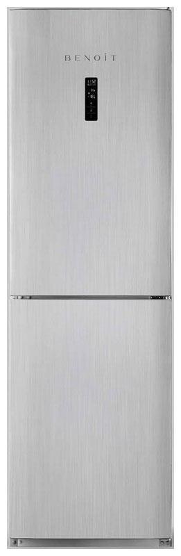 Двухкамерный холодильник Benoit 344E No frost, серебристый фото 1