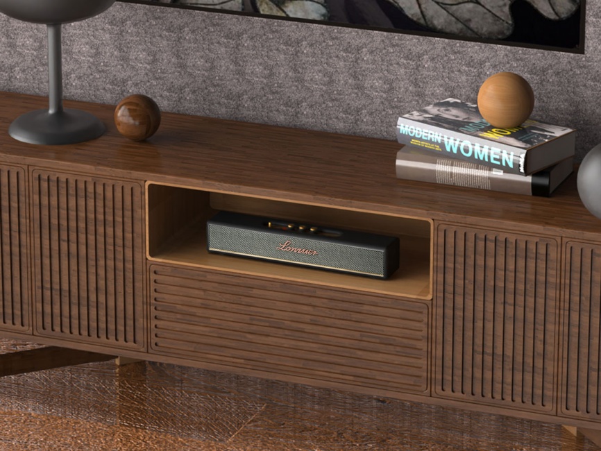 Портативная колонка Lonzuer Beyond, черный фото 10