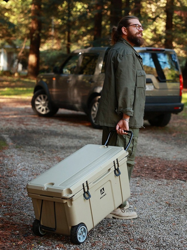 Изотермический контейнер Арктика 75 л (2600-75W бежевый) фото 6