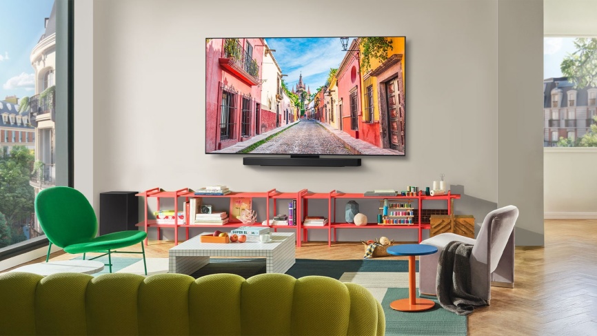 Телевизор LG OLED77C5RLA.ARUG, 77 дюймов, 4K Ultra HD, смарт ТВ, WebOS, черный фото 8