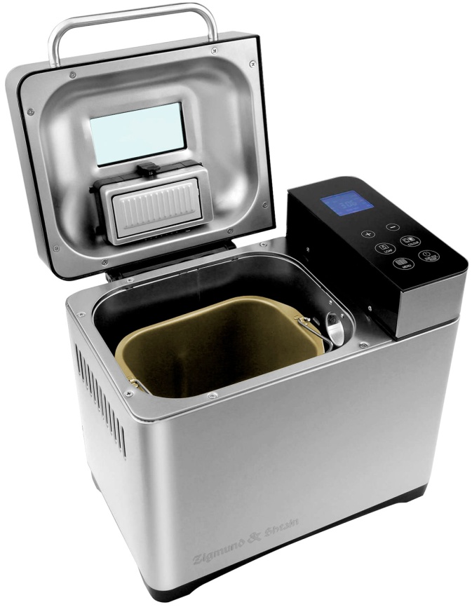 Хлебопечь Zigmund & Shtain Хлебопечь Zigmund & Shtain ZBM-601 750 Вт, 19 автопрограмм, стальной фото 4