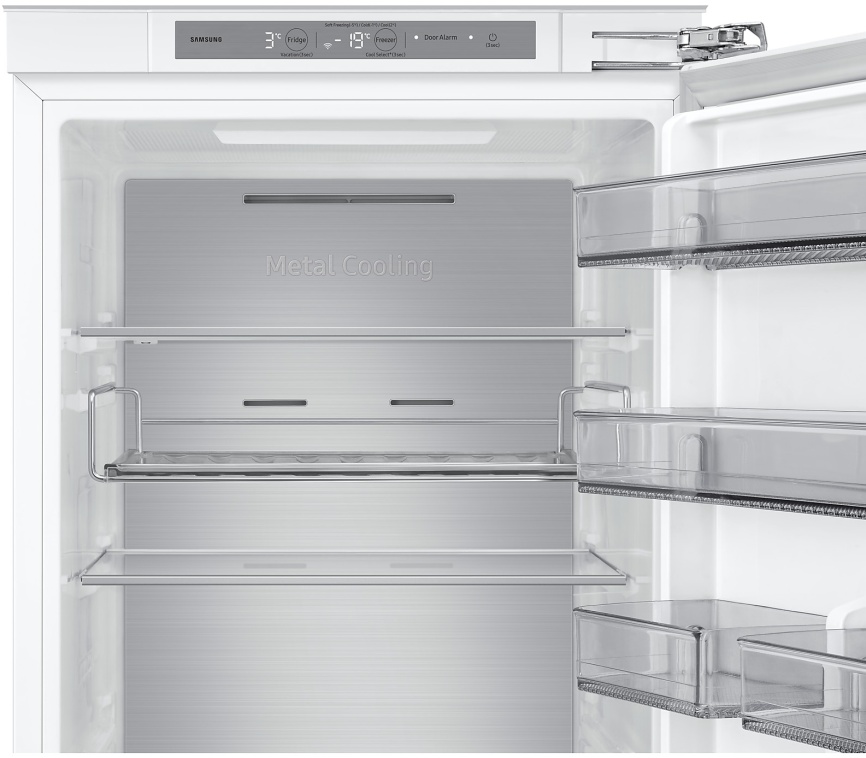 Встраиваемый двухкамерный холодильник Samsung BRB80F30AEF0EO фото 4