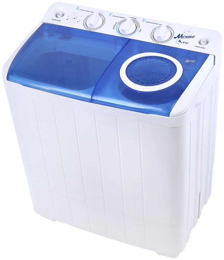 Активаторная стиральная машина Мечта WMS T413UPTA01 автомат 4 кг, белый фото 2
