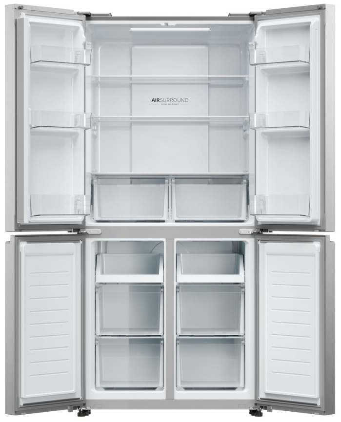 Многокамерный холодильник Haier HTF-425DM7RU No frost, белый фото 3