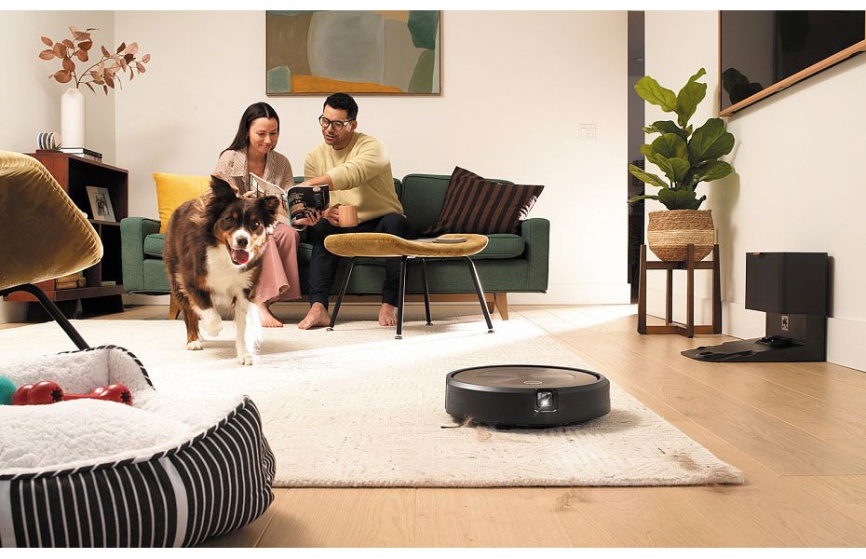 Робот-пылесос iRobot Roomba J9+, станция самоочистки, черный фото 12