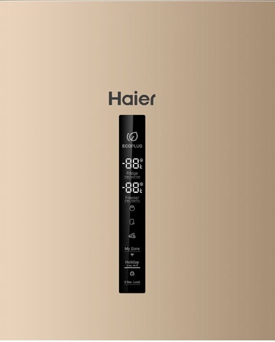 Многокамерный холодильник Haier A4F742CGGU1 No frost, золотистый фото 2
