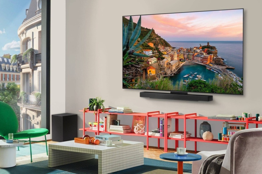 Телевизор LG OLED77C5RLA.ARUG, 77 дюймов, 4K Ultra HD, смарт ТВ, WebOS, черный фото 7