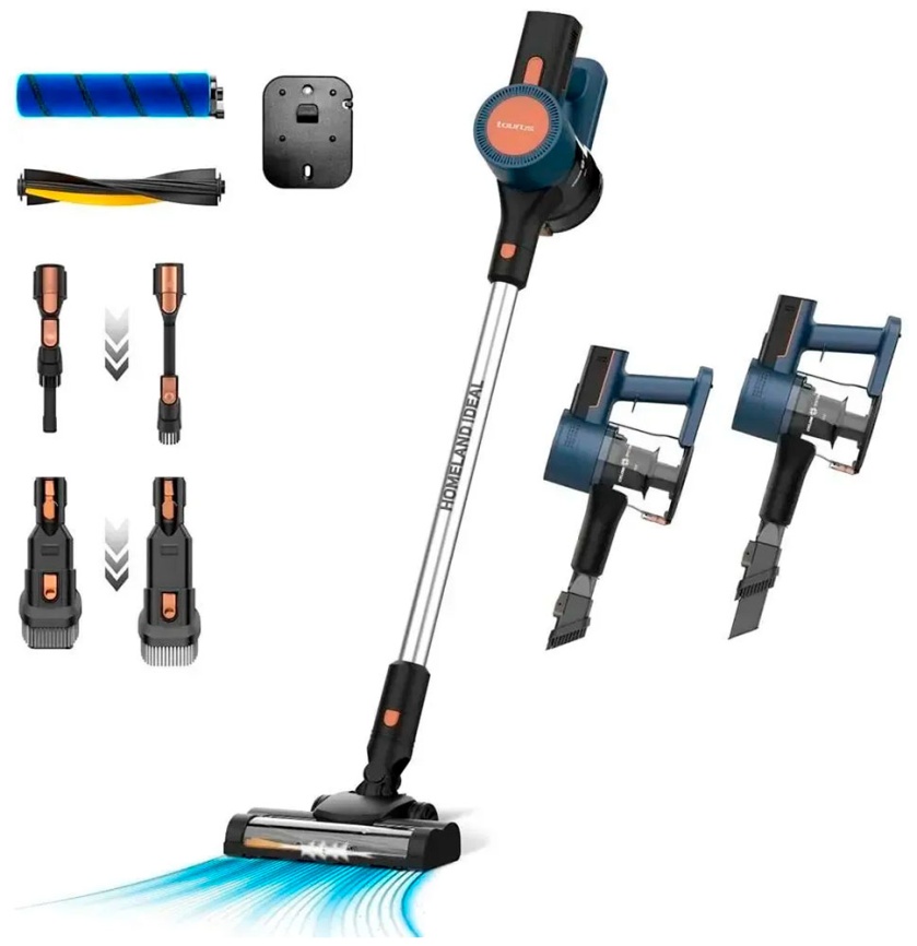 Пылесос вертикальный Taurus Homeland Ideal, 150 Вт, сухая уборка, турборежим фото 1