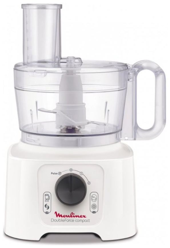 Кухонный комбайн Moulinex FP5421 DoubleForce Compact с чашей 2,2л, белый фото 10