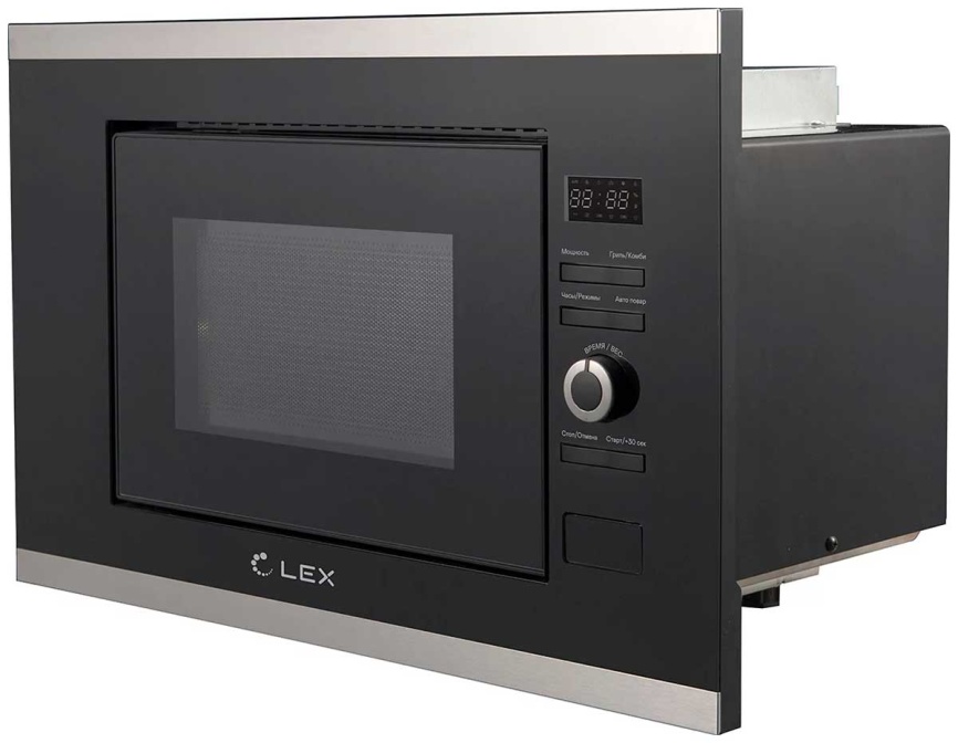 Встраиваемая микроволновая печь СВЧ LEX BIMO 20.03 INOX фото 2