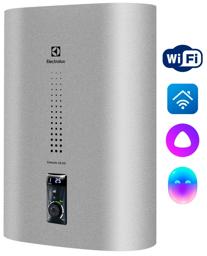Водонагреватель накопительный Electrolux EWH 30 Centurio IQ 3.0 Silver фото 1