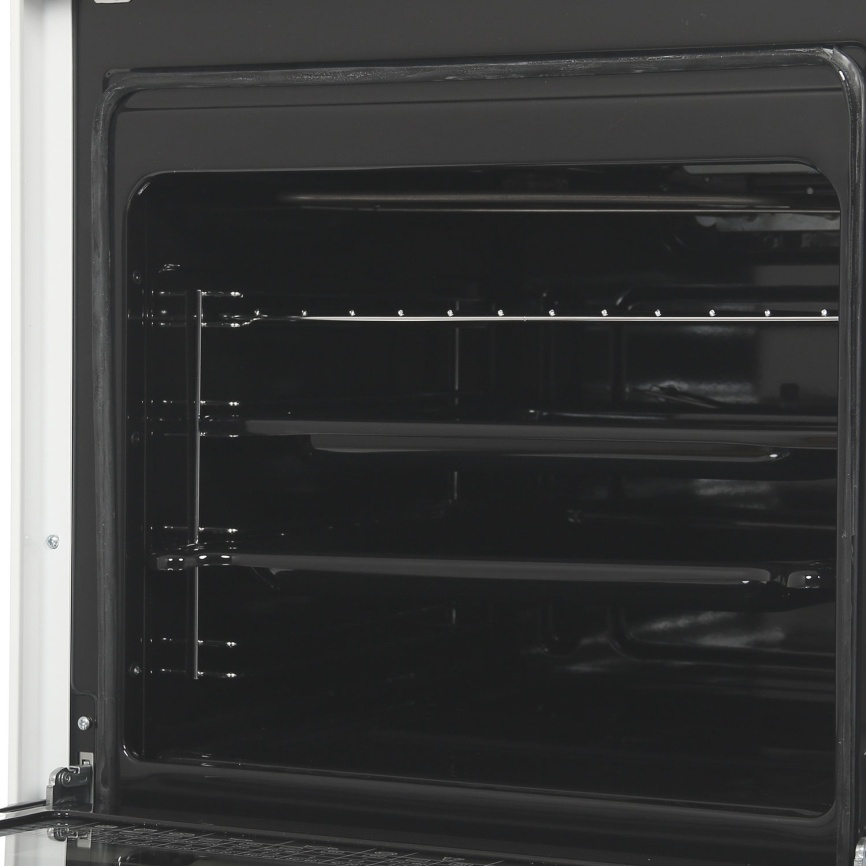 Электроплита De luxe 506004.03 50 см, 50 л, 4 конфорки, белый фото 7